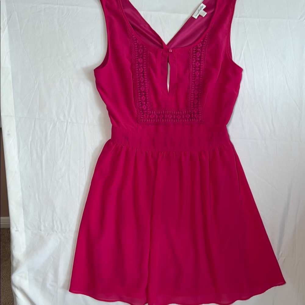 Charming Charlie Pink Mini Dress